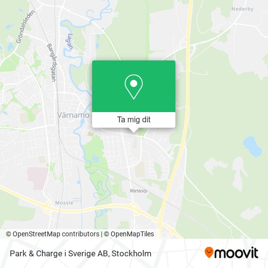 Park & Charge i Sverige AB karta