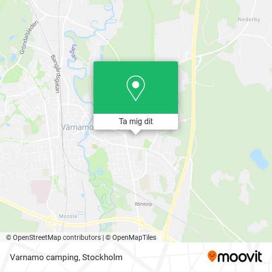 Varnamo camping karta