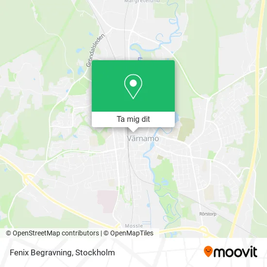 Fenix Begravning karta