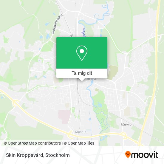 Skin Kroppsvård karta