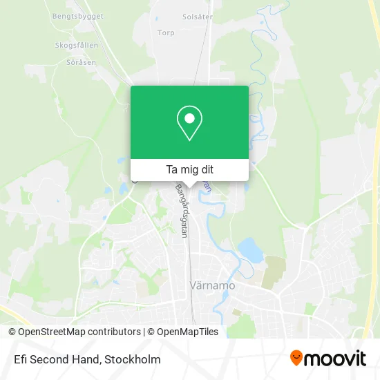 Efi Second Hand karta