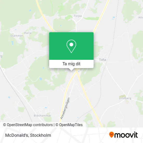 McDonald's karta