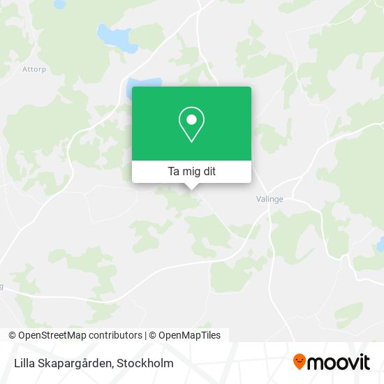Lilla Skapargården karta
