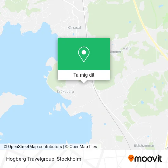 Hogberg Travelgroup karta