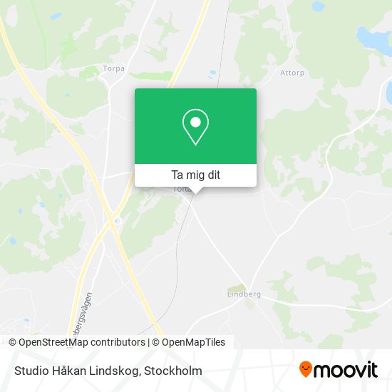 Studio Håkan Lindskog karta