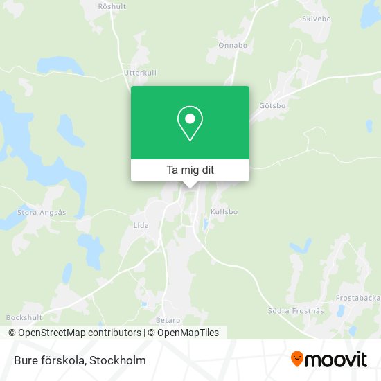 Bure förskola karta