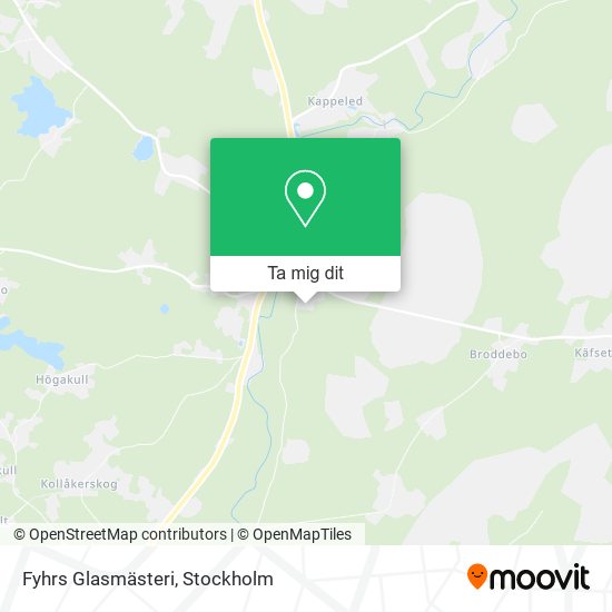 Fyhrs Glasmästeri karta