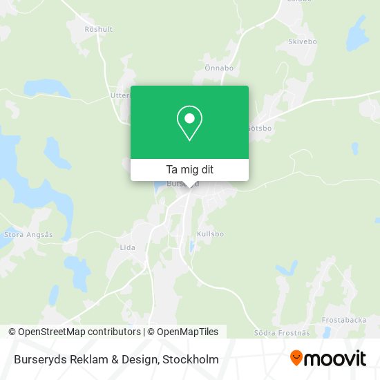 Burseryds Reklam & Design karta