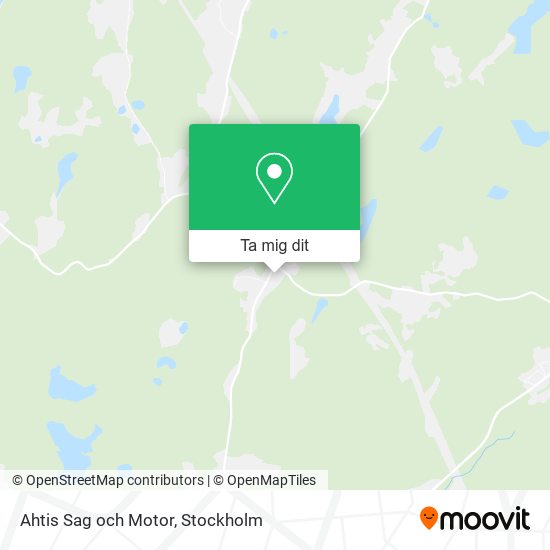 Ahtis Sag och Motor karta