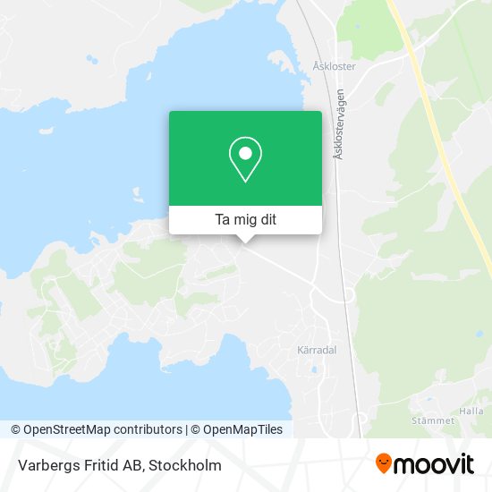 Varbergs Fritid AB karta