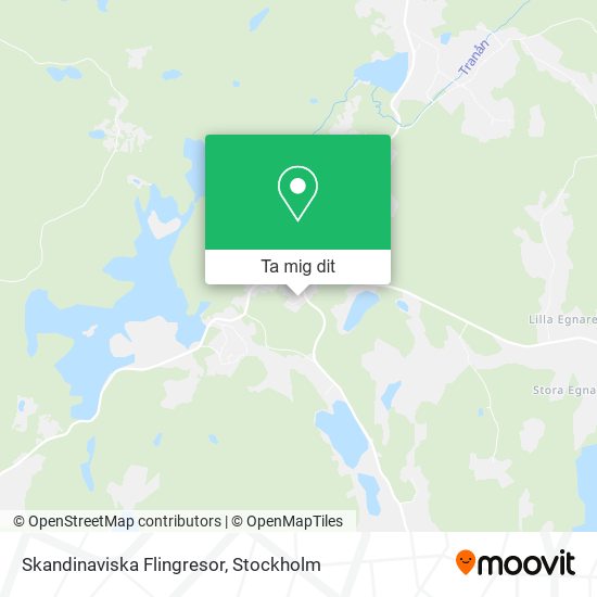 Skandinaviska Flingresor karta