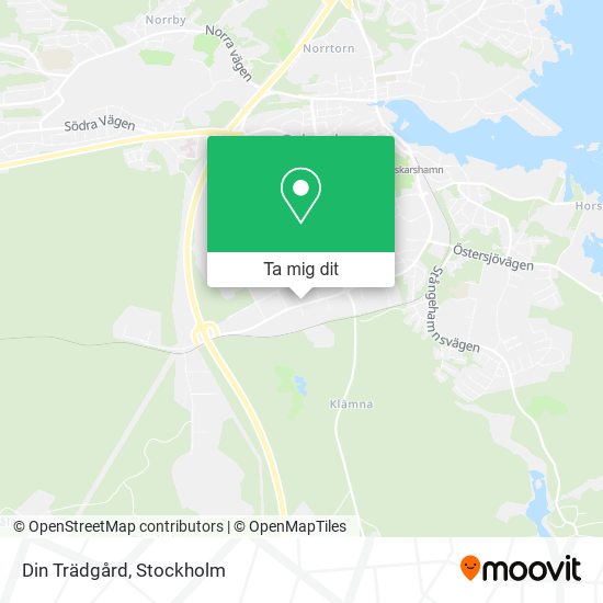 Din Trädgård karta