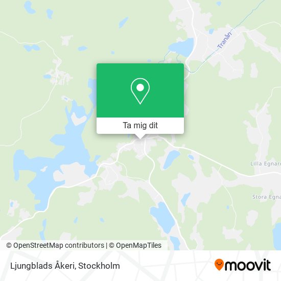 Ljungblads Åkeri karta