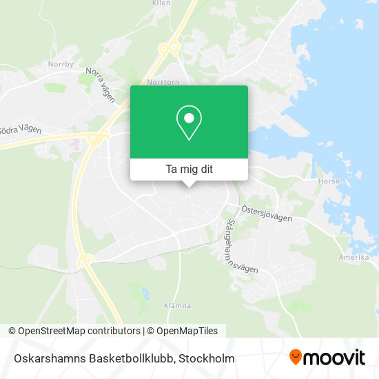 Oskarshamns Basketbollklubb karta