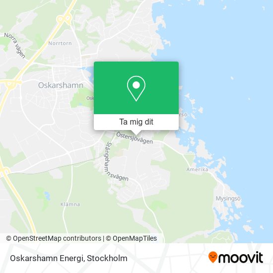 Oskarshamn Energi karta