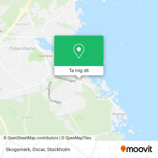 Skogsmark, Oscar karta