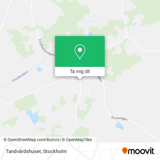 Tandvårdshuset karta