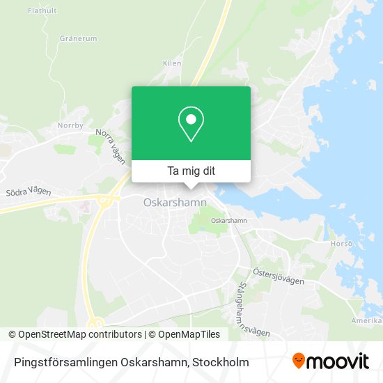 Pingstförsamlingen Oskarshamn karta