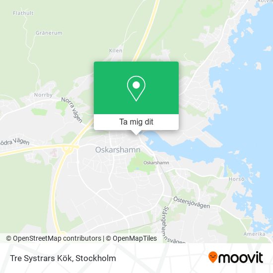 Tre Systrars Kök karta