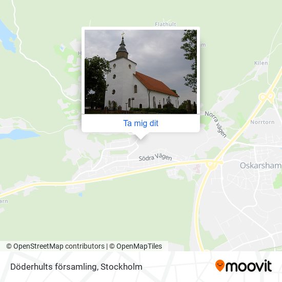 Döderhults församling karta