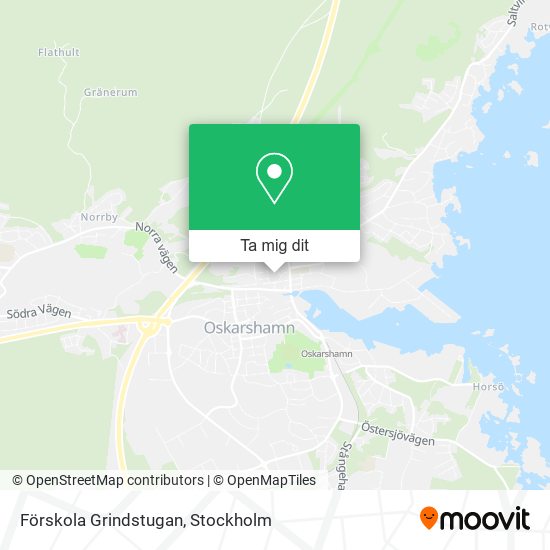 Förskola Grindstugan karta