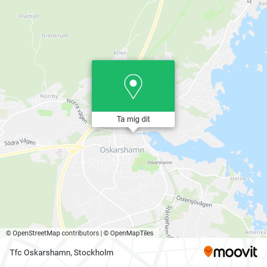 Tfc Oskarshamn karta