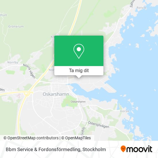 Bbm Service & Fordonsförmedling karta