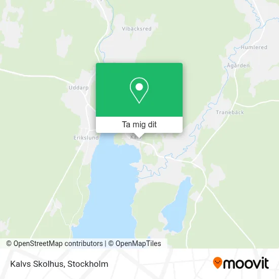 Kalvs Skolhus karta