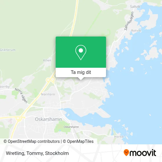 Wretling, Tommy karta