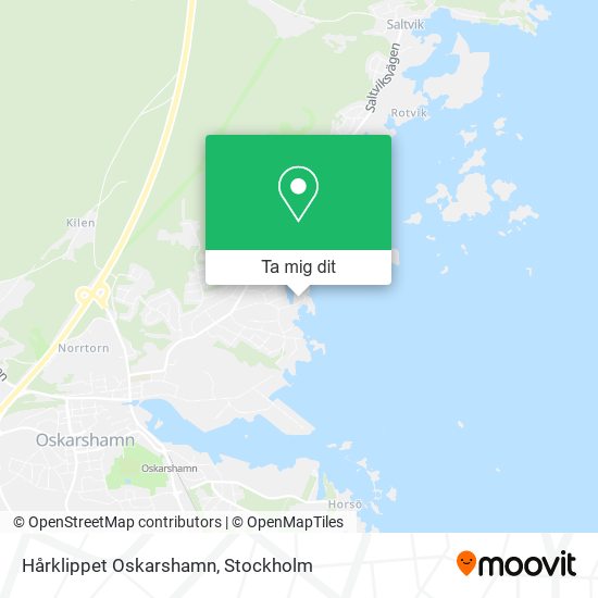 Hårklippet Oskarshamn karta