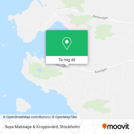 Suya Massage & Kroppsvård karta