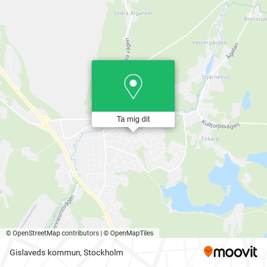 Gislaveds kommun karta