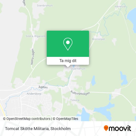 Tomcat Skötte Militaria karta