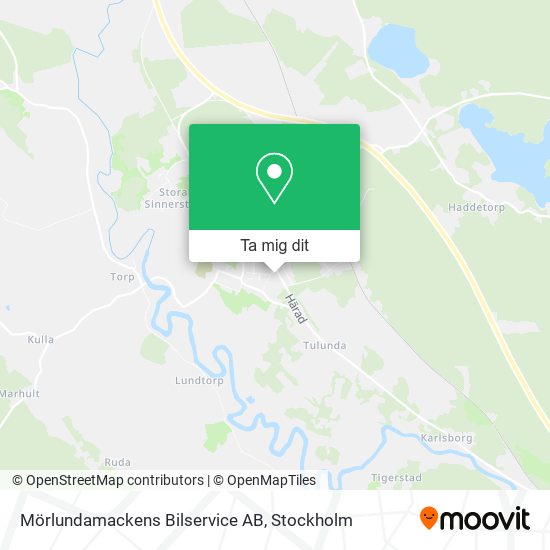 Mörlundamackens Bilservice AB karta