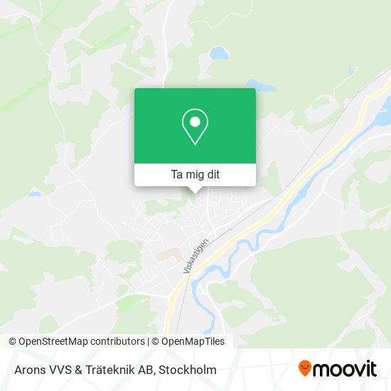 Arons VVS & Träteknik AB karta