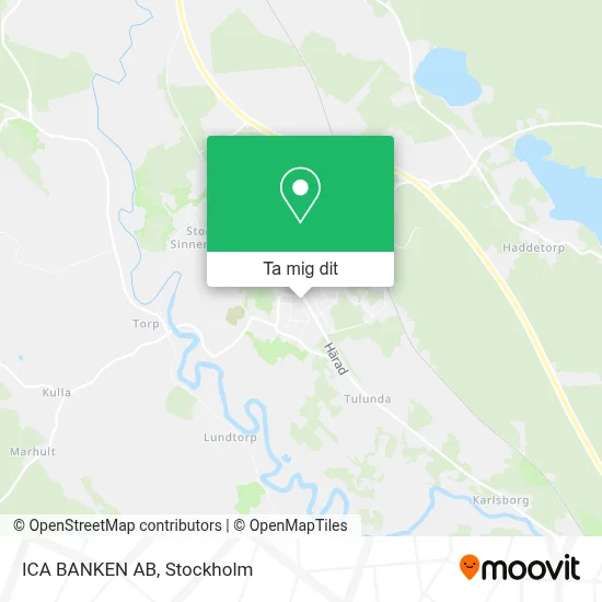 ICA BANKEN AB karta