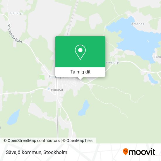 Sävsjö kommun karta