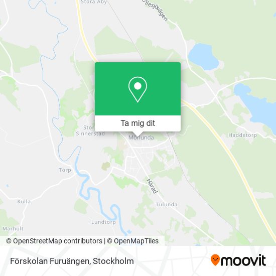 Förskolan Furuängen karta