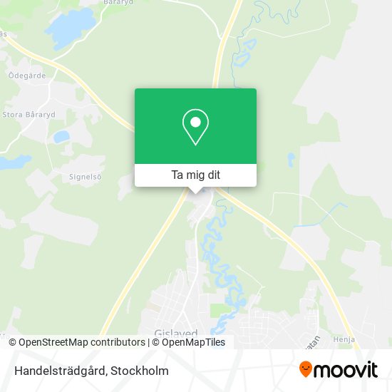 Handelsträdgård karta