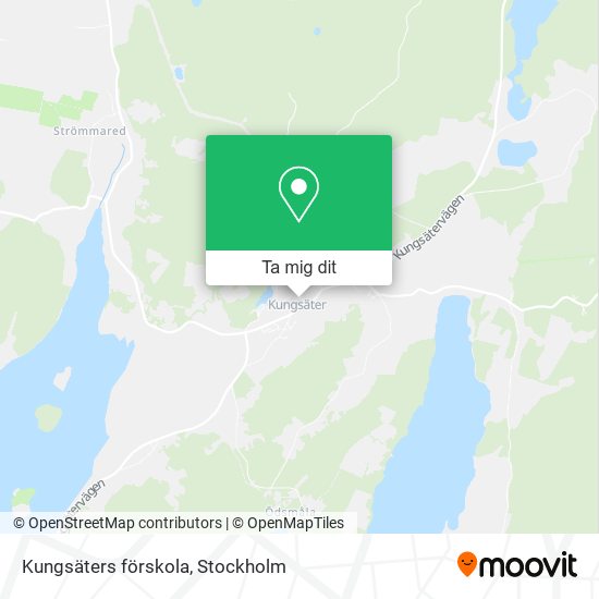 Kungsäters förskola karta