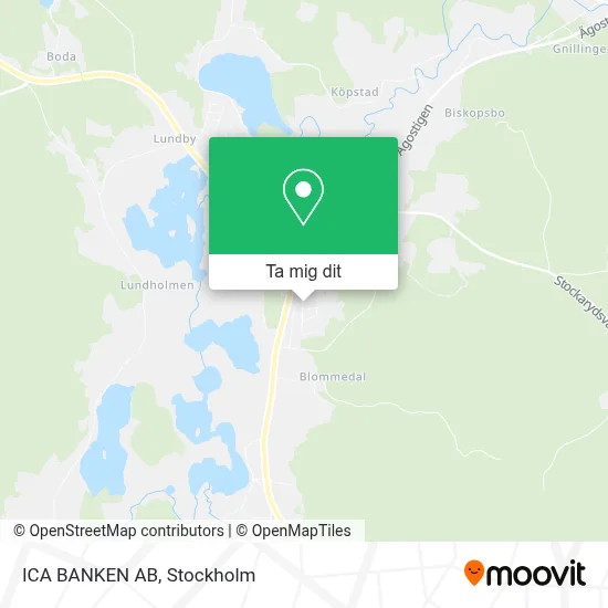 ICA BANKEN AB karta