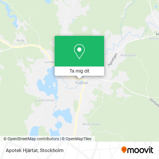 Apotek Hjärtat karta