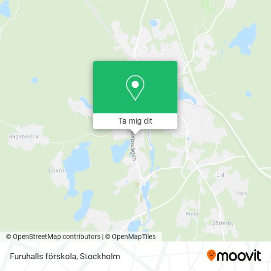 Furuhalls förskola karta