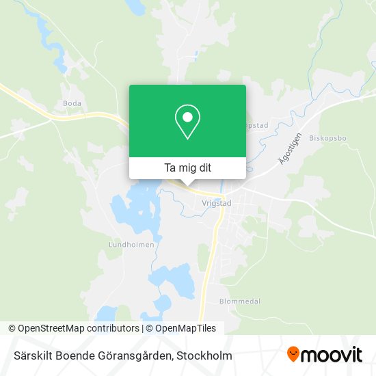 Särskilt Boende Göransgården karta