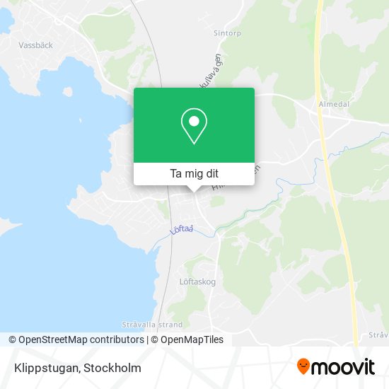 Klippstugan karta