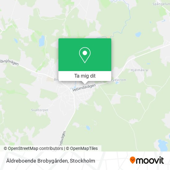 Äldreboende Brobygården karta