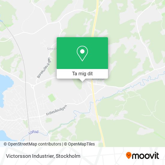 Victorsson Industrier karta