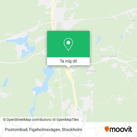 Postombud, Figeholmsvägen karta