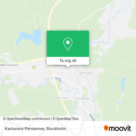 Karlssons Persienner karta