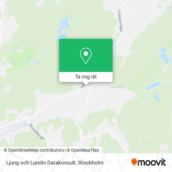 Ljung och Lundin Datakonsult karta